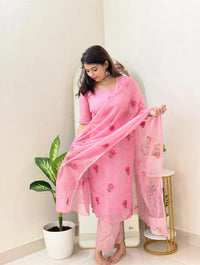 GULABI BLOOM KOTA SET