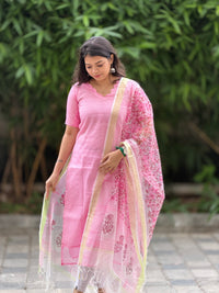BLUSH BLOOM KOTA SET