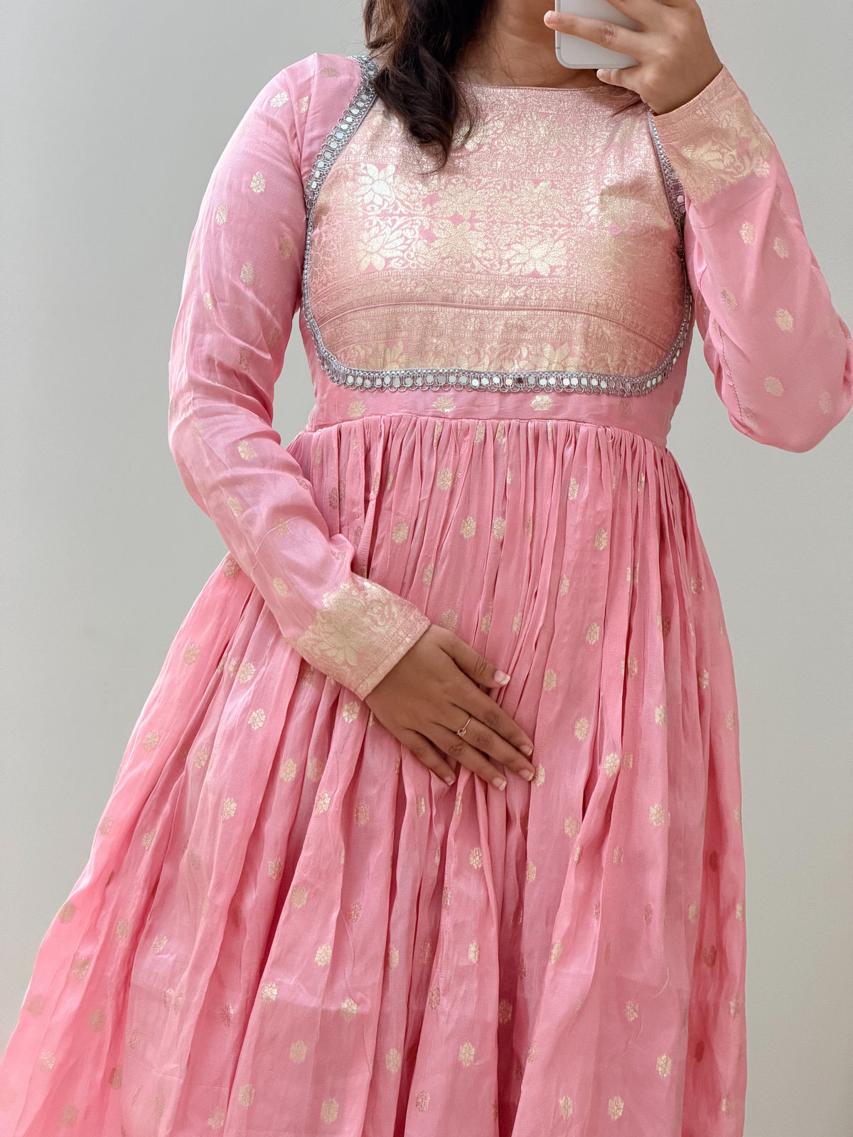 ROSEMILK BROCADE