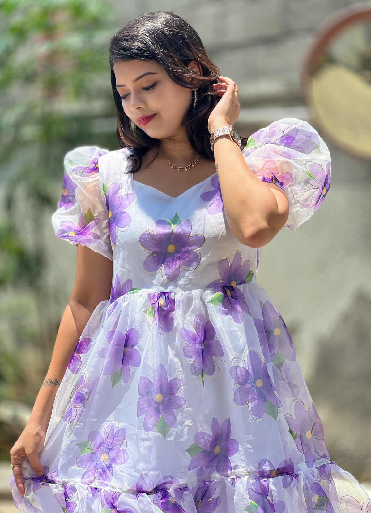 LAVENDER RUFFLES