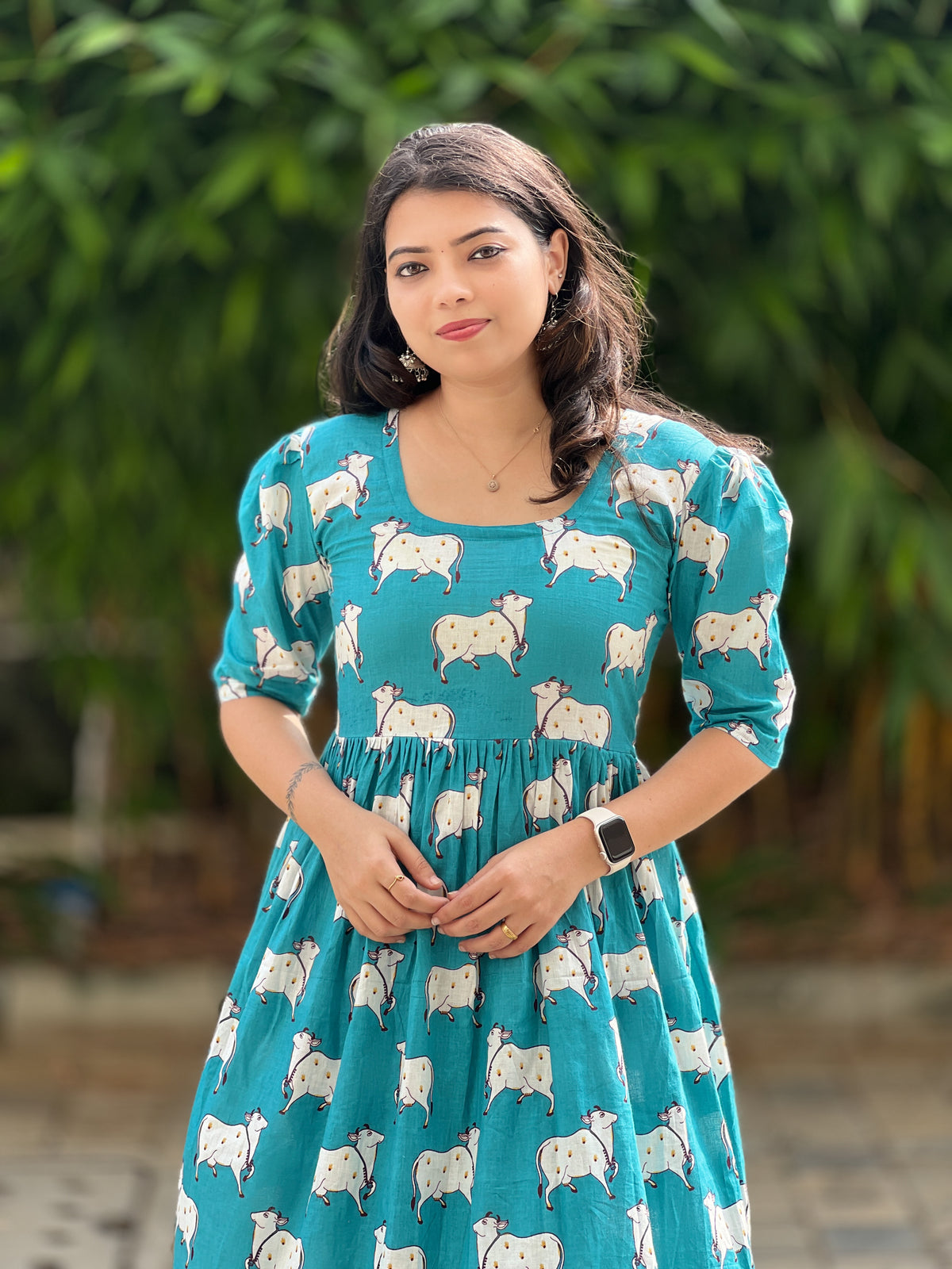 TEAL COW MAXI