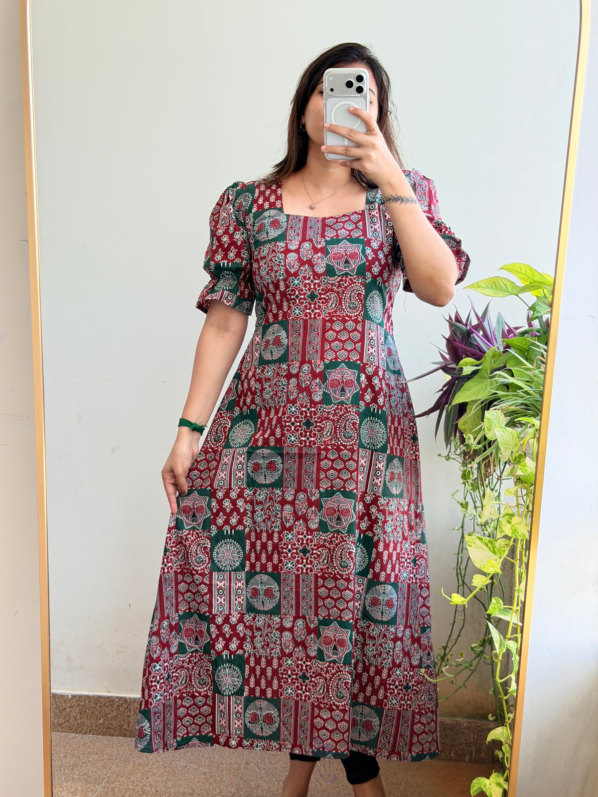 RUBY PATCH ALINE KURTI