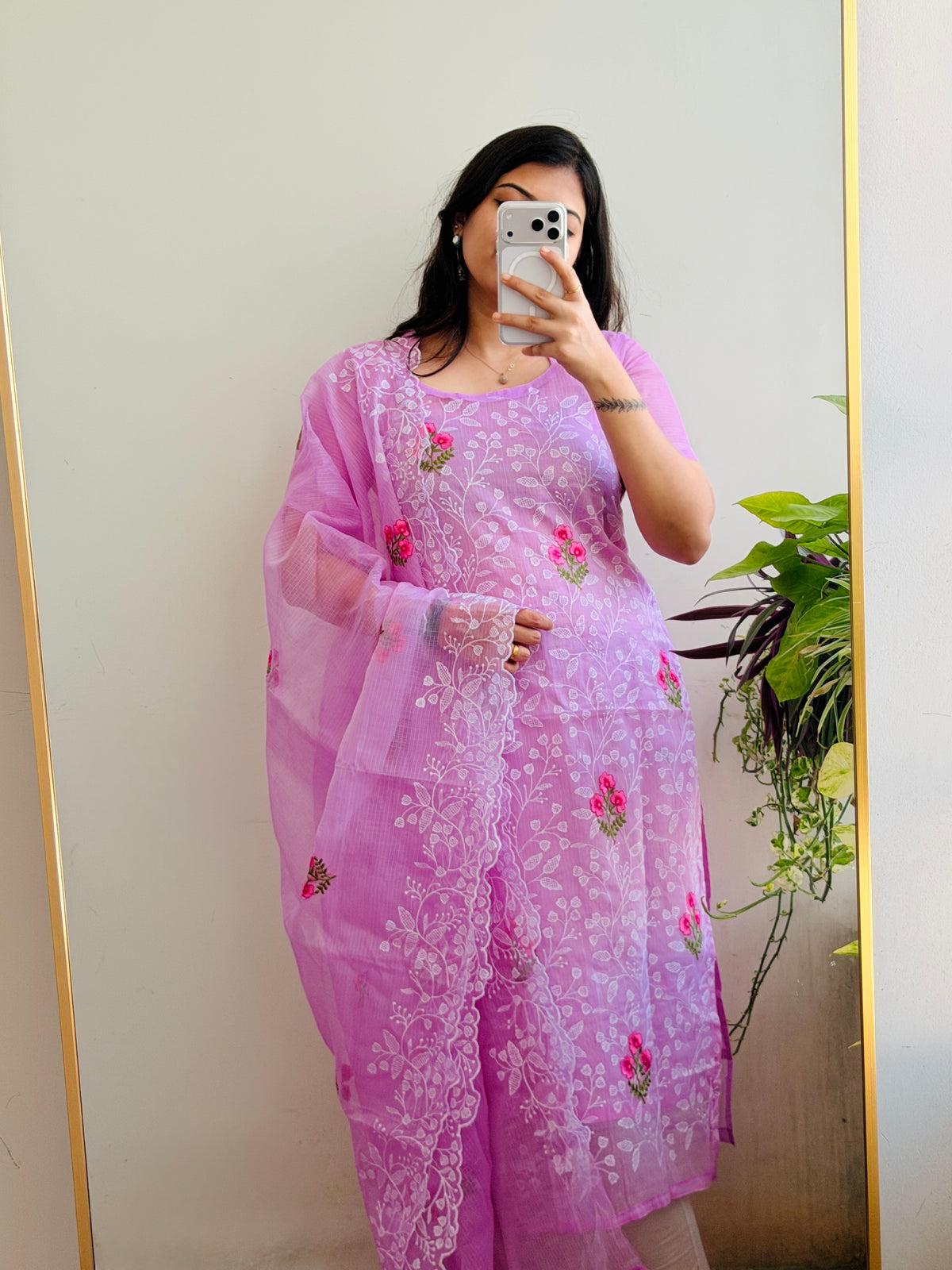 LAVENDER FLORAL KOTA