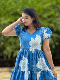 BLUE HIBISCUS MAXI