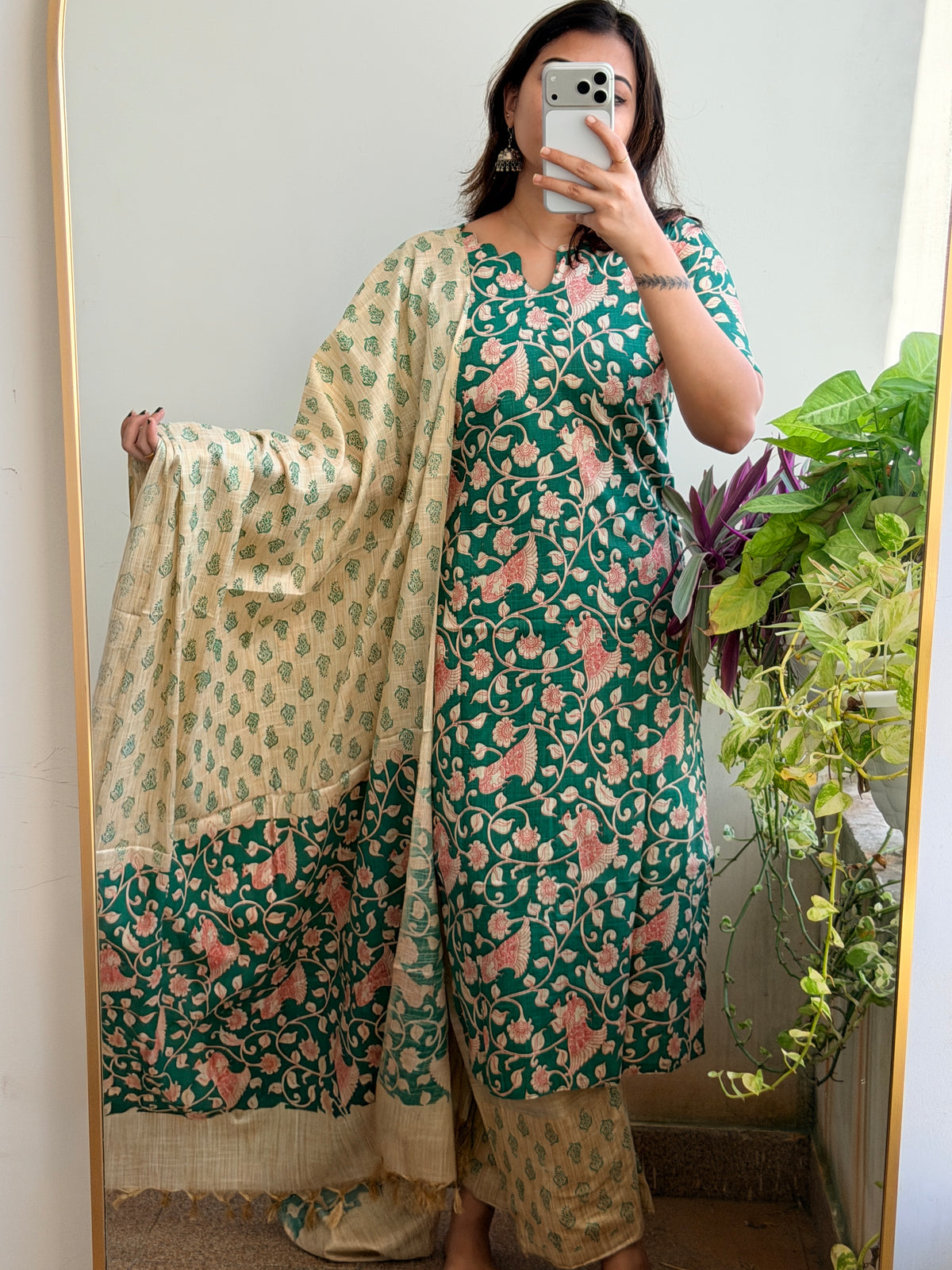 MAYURI KHADI SET