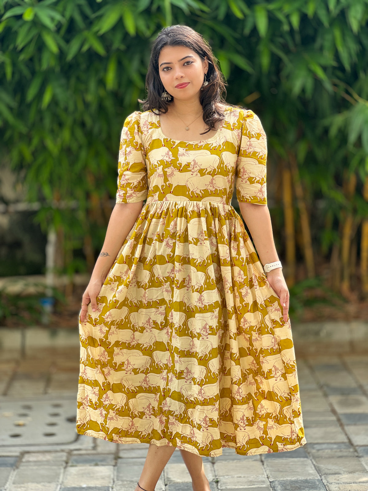 MUSTARD COW MAXI