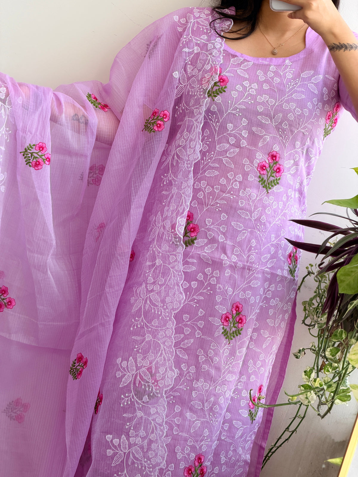 LAVENDER FLORAL KOTA