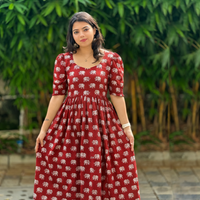 CRIMSON ELEPHANT MAXI