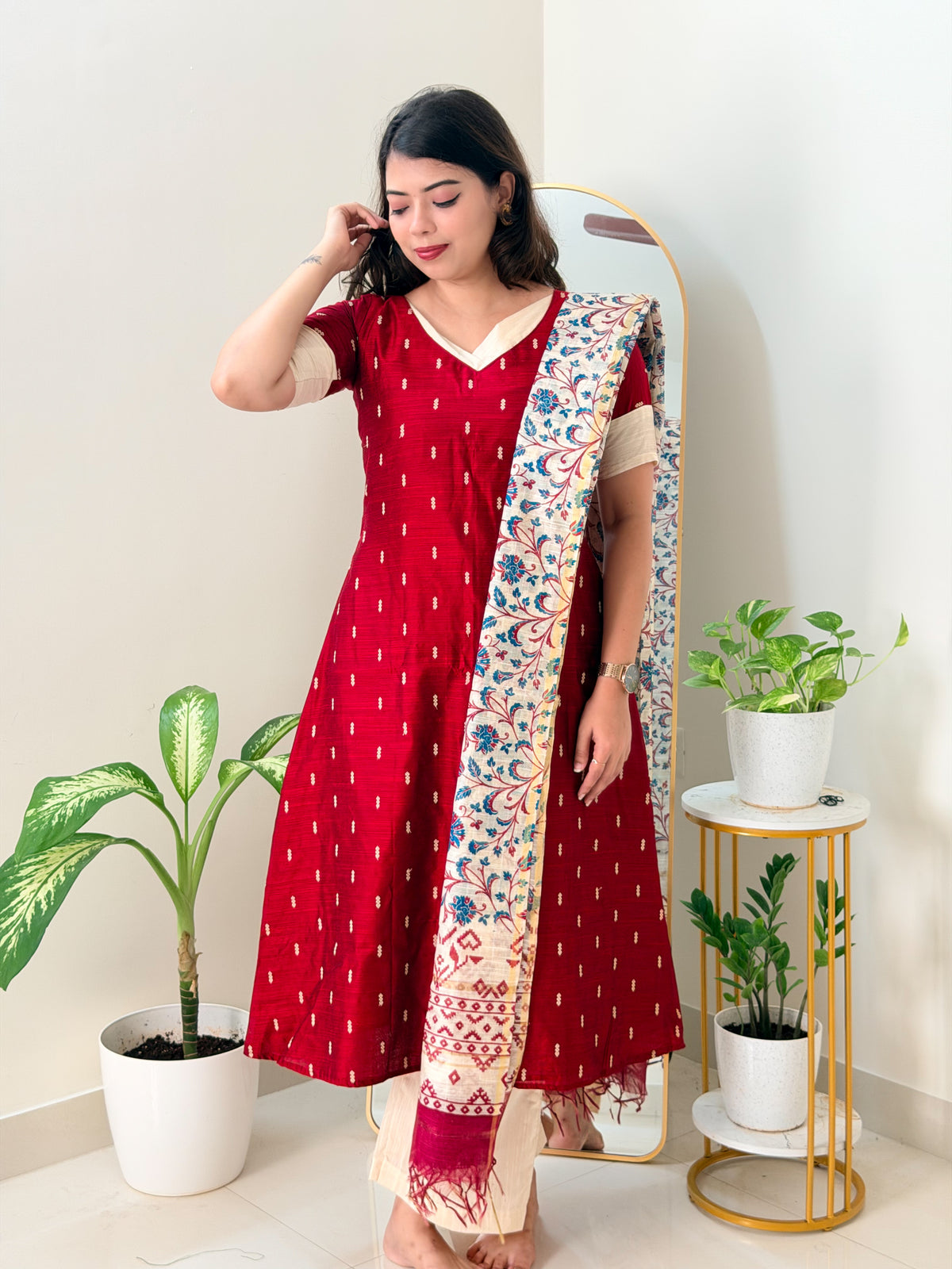 SOWMYA ALINE  (RUBY RED)