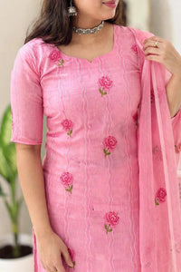 GULABI BLOOM KOTA SET