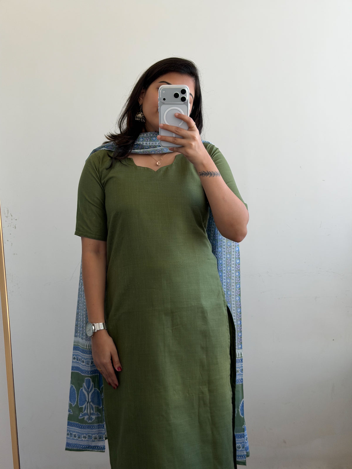 MEHANDHI MIST LINEN SET