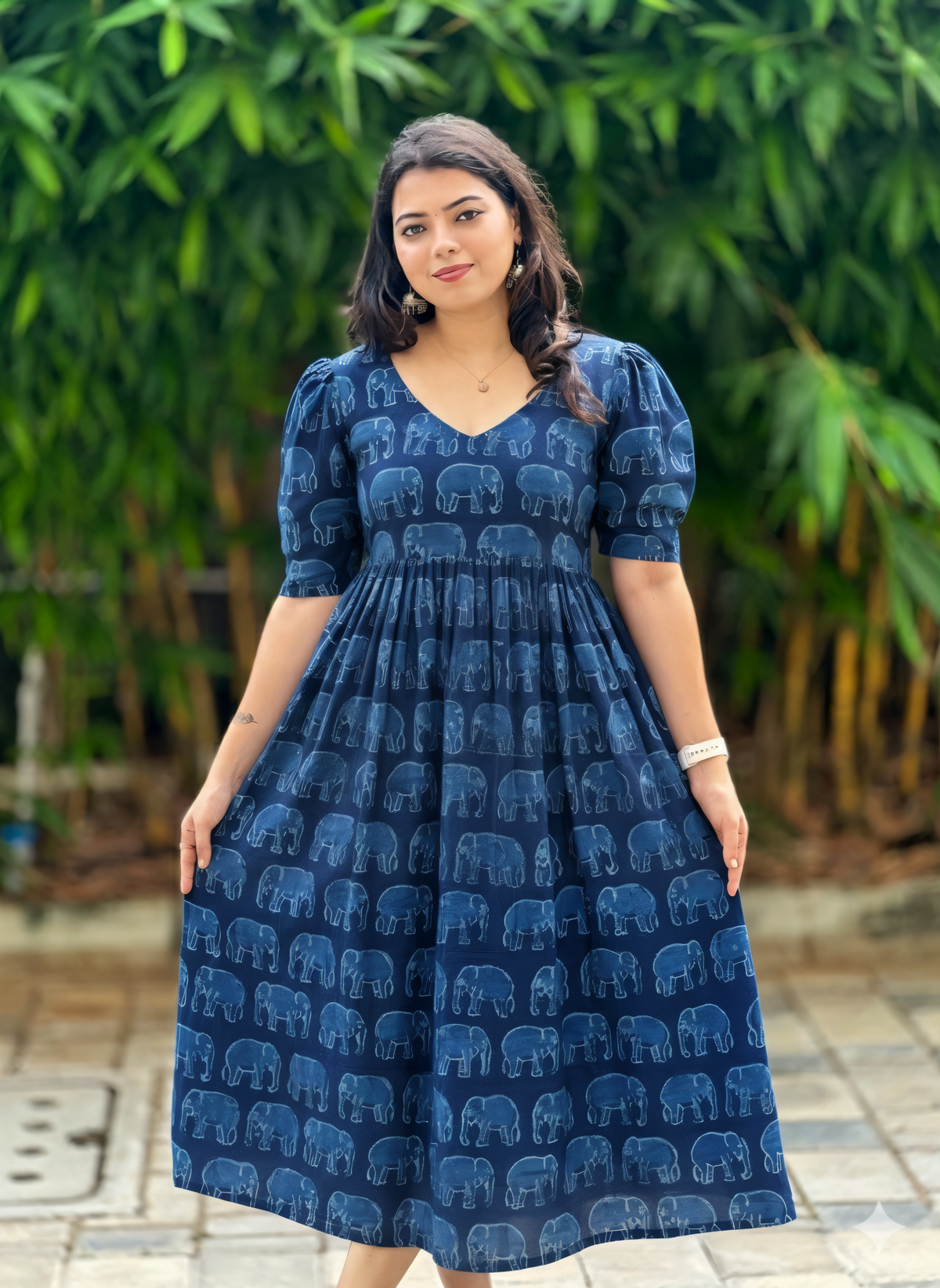 INDIGO ELEPHANT MAXI