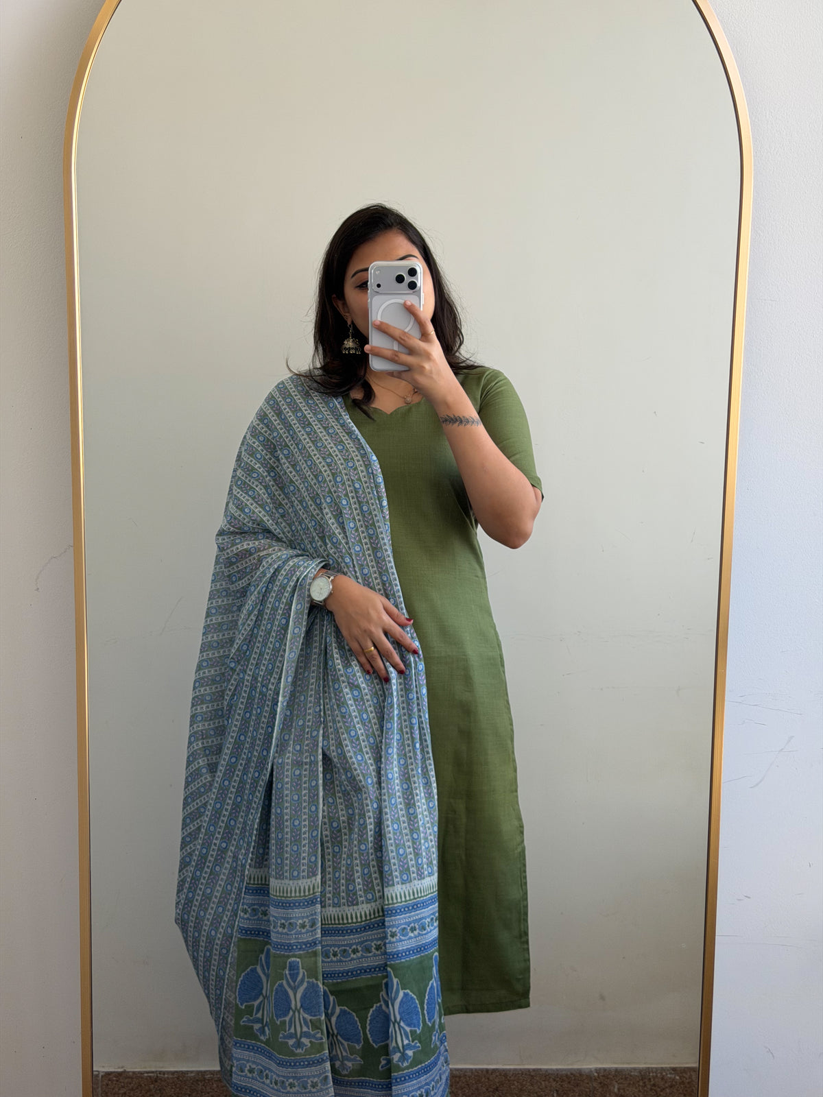 MEHANDHI MIST LINEN SET