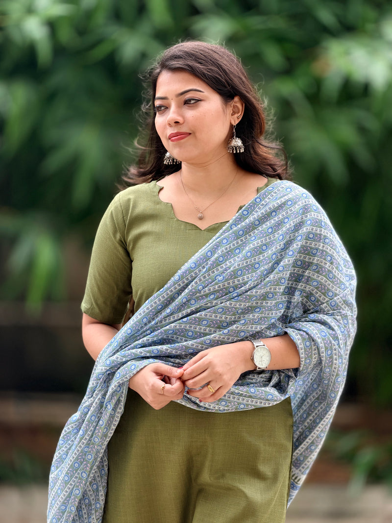 MEHANDHI MIST LINEN SET