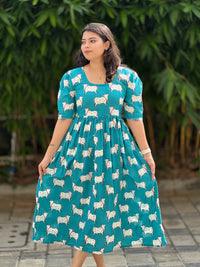 TEAL COW MAXI