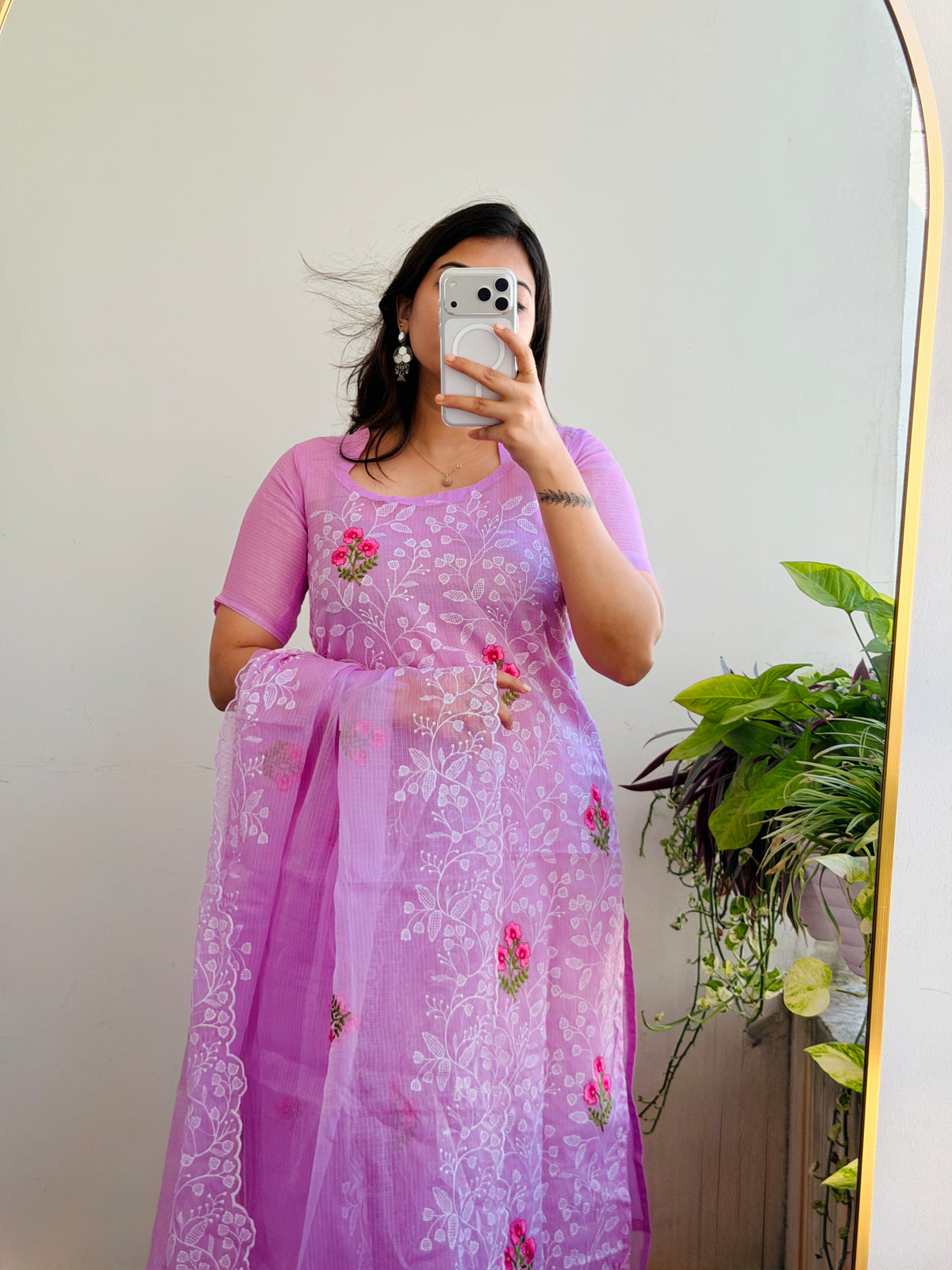 LAVENDER FLORAL KOTA