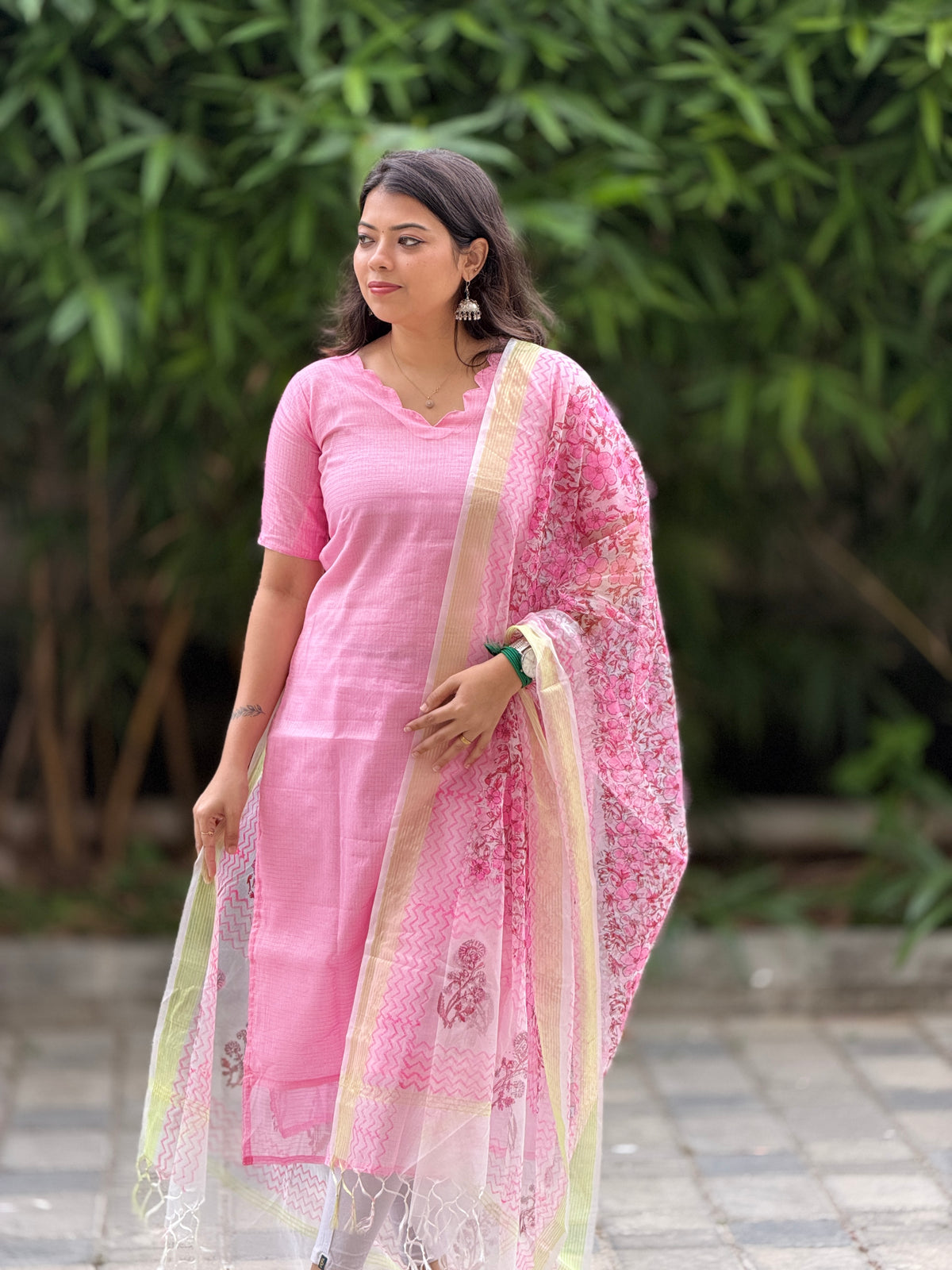 BLUSH BLOOM KOTA SET