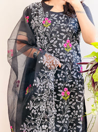 BLACK FLORAL KOTA