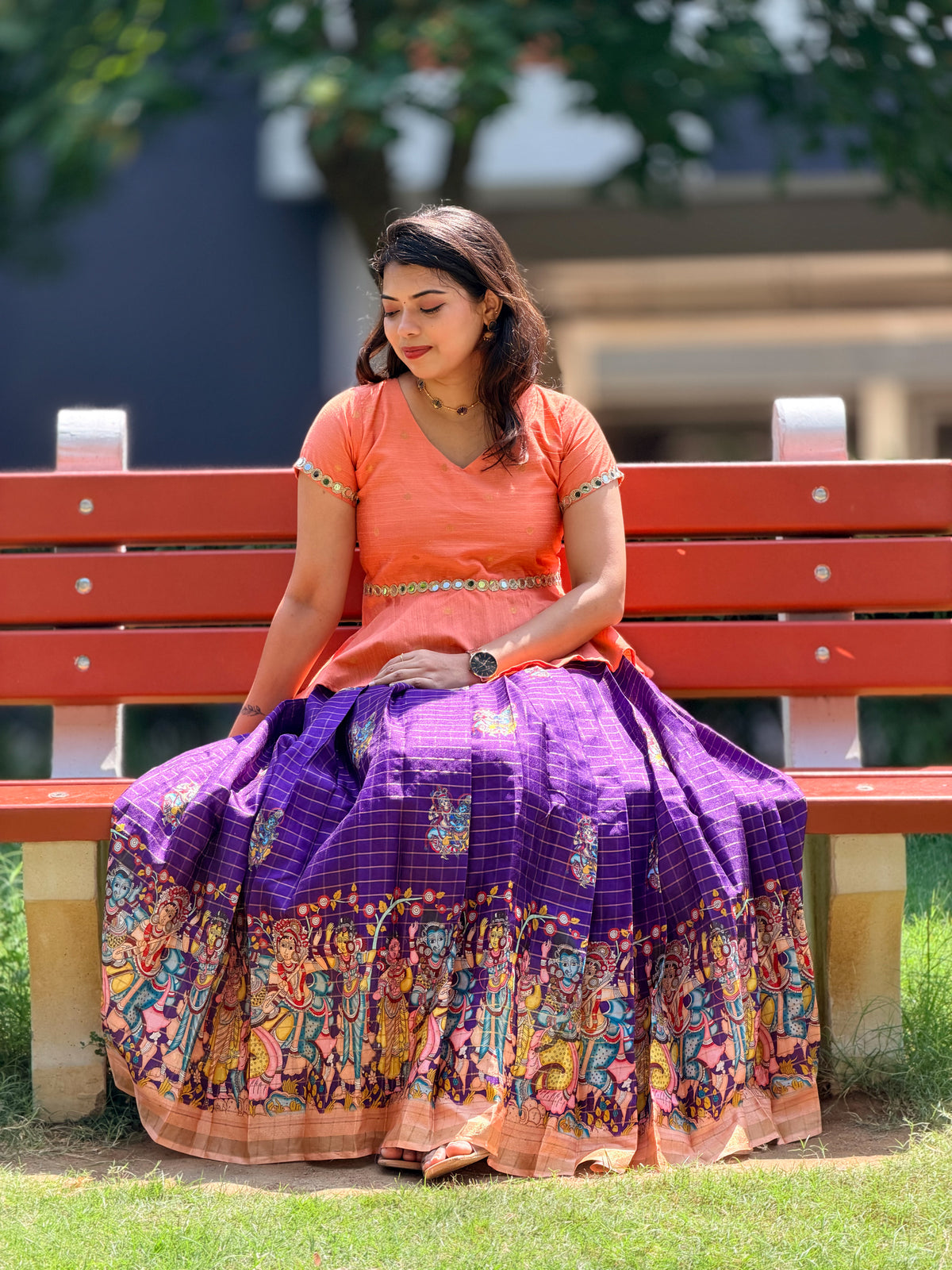 AMUDHAM SKIRT SET
