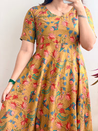 HONEY LOTUS ANARKALI SET