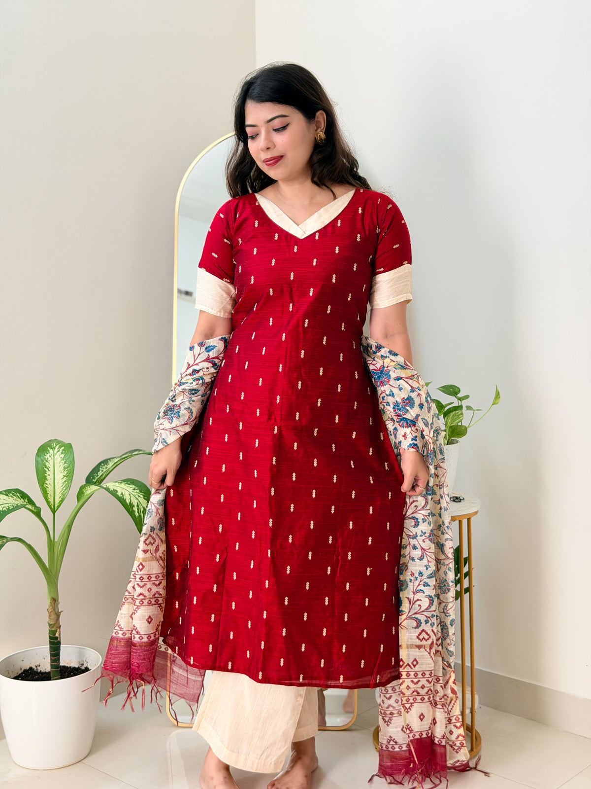 SOWMYA ALINE  (RUBY RED)
